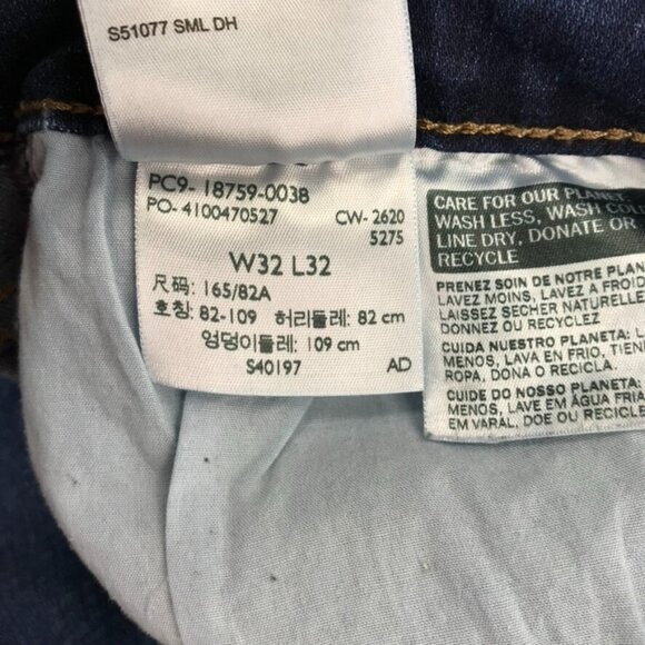 LEVIS 725 Womens Size 32 High Rise Bootcut Medium Wash Stretch Denim Jeans - Picture 8 of 15